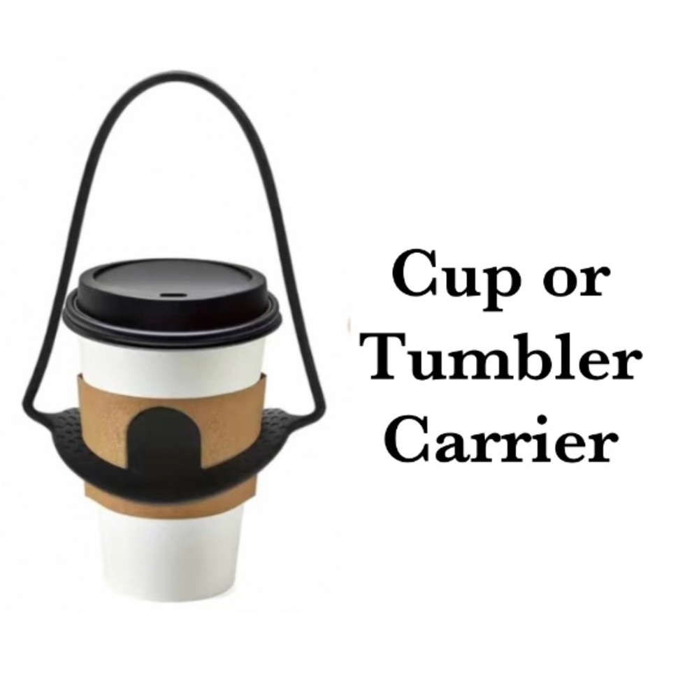 🆕 Cup/Tumbler Holder with 2 Random Charms Silicone & Eco-Friendly - Picture 5 of 15